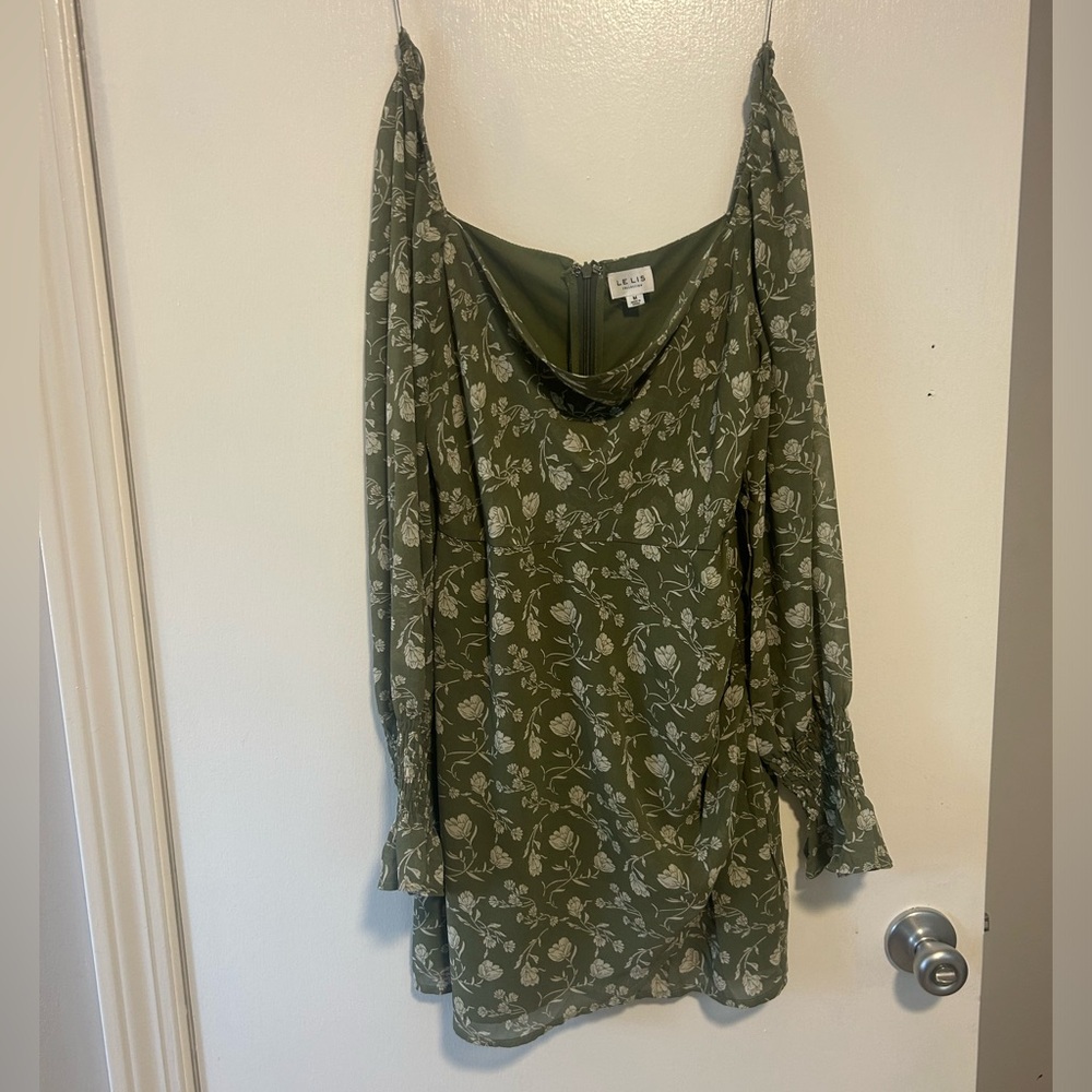 Long sleeve mini dress M